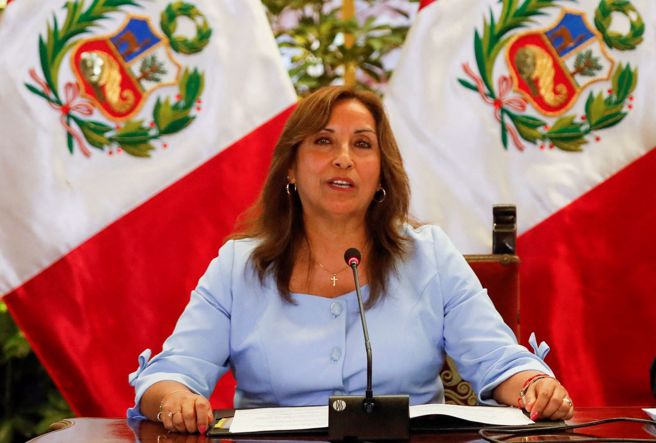 秘鲁总统博鲁阿尔特。（图／路透社）