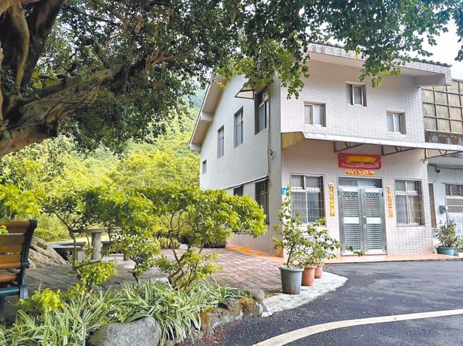 民进党总统参选人赖清德新北万里老家。（读者提供／周毓翔台北传真）