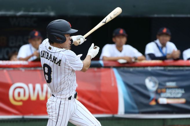 U18日本队知花慎之助。（杜宜谙摄）