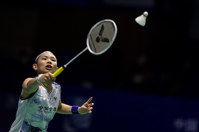 戴资颖在大陆常州羽球公开赛打进女单8强。（Badminton Photo提供）