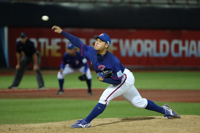 U18中华队孙易磊。（杜宜谙摄）