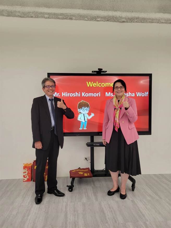 ISSB理事Hiroshi Komori拜访财团法人中华民国会计研究发展基金会。(会研基金会提供)