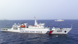 菲船再入仁愛礁鄰近海域  中國海警船封鎖入口