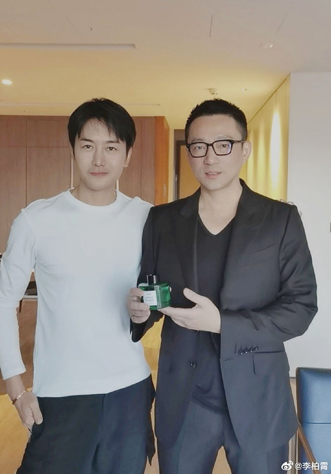 李柏霄和汪小菲是好朋友。（图／翻摄自李柏霄微博）