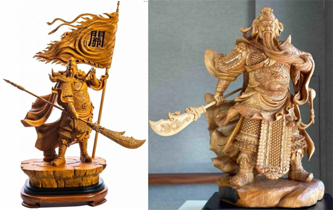 诈骗所得开艺品店，精美木雕遭法拍，藏家蓄势待发。(行政执行署提供)