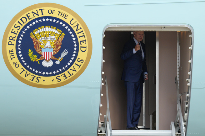 美國總統拜登今前往印度出席G20峰會，將與印度總理莫迪進行雙邊會談，但暫時沒有與中國國務院總理李強會談的規劃。（圖/美聯社）