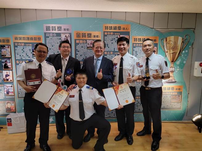 全国消防绩优救护评鑑，新竹县获得多个奖项肯定。（竹县消防局提供／邱立雅竹县传真）