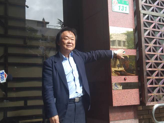 建案施工出错酿公寓严重坍塌  ，王世坚怒告基泰建设董座。(陈志贤摄)