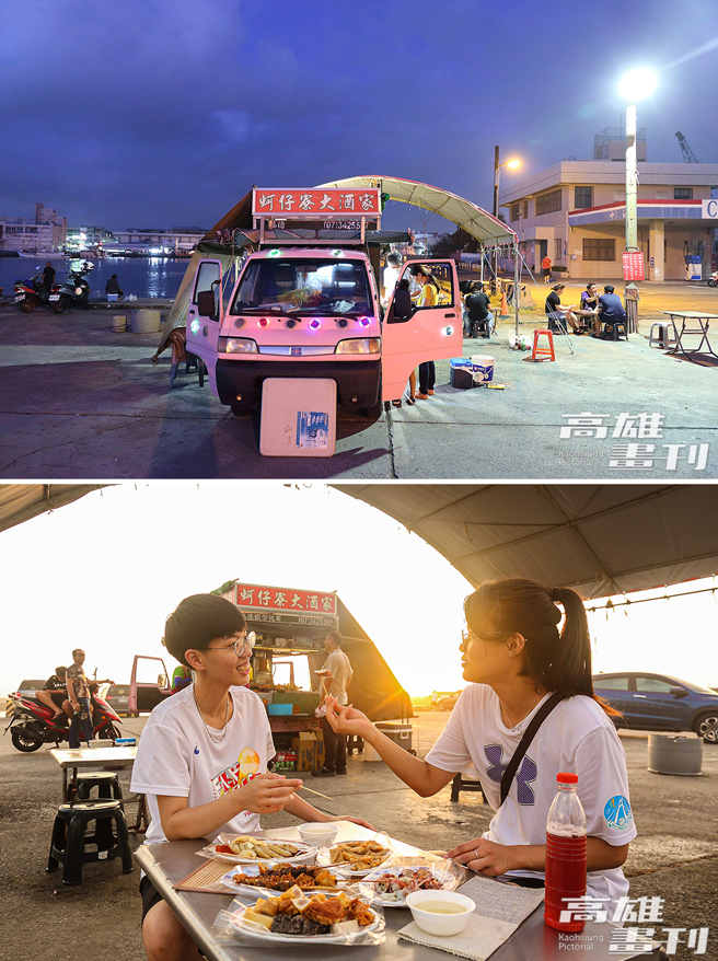 30多年路边摊的人情味浓厚，维持庶民铜板美食，也因此成为大学生打牙祭的宵夜好去处。(摄影/Carter)