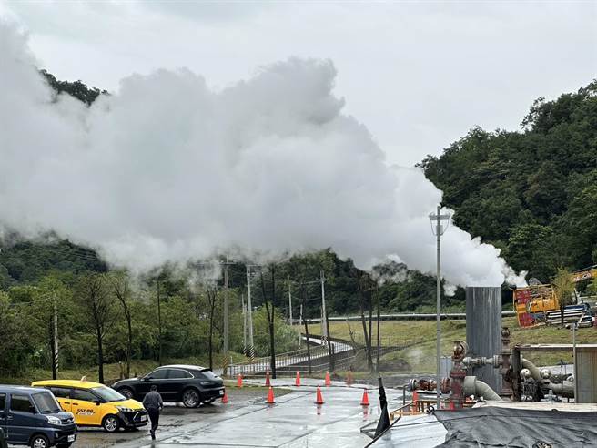 宜兰清水地热电厂。（黄婉婷摄）