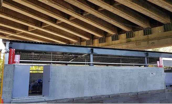 五股德音村整压站建置中，预计2023年底完工后将可有效解决新北西半部行政区的天然气稳定供应。(经发局提供)