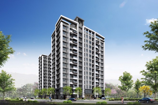 「昕暉詠翠」位於安南區新宅重劃區，主打3房格局吸引自住客置產目光。(圖/業者提供)