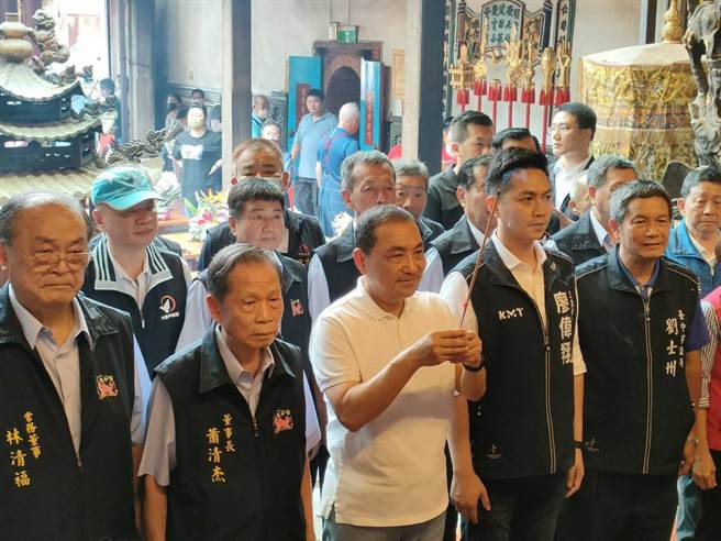 国民党总统提名人侯友宜9日将前往南投合体县长许淑华，与立委提名人游颢跟马文君展开拜票行程。本报资料照片