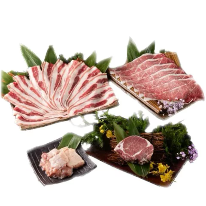 乐天市场乾杯极炙豪华和牛烧肉组，原价1999元，特价1399元。（乐天市场提供／古明弘台北传真）