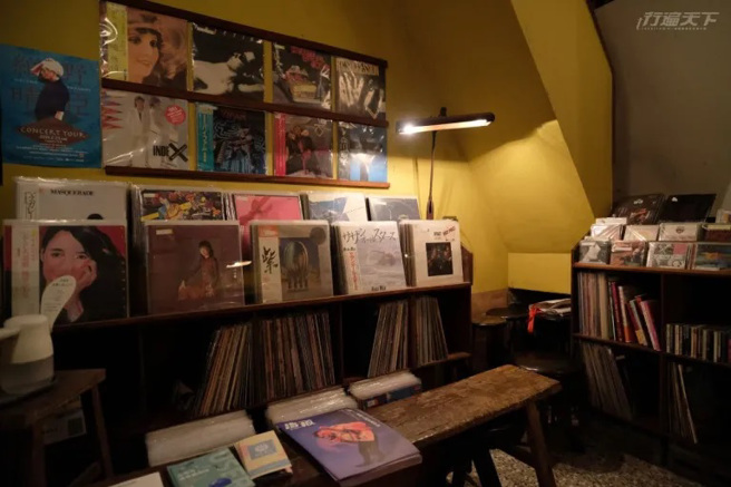 黑胶、老音乐，只要有兴趣都可以跟老板来趟音乐心灵交流。（图／行遍天下提供）