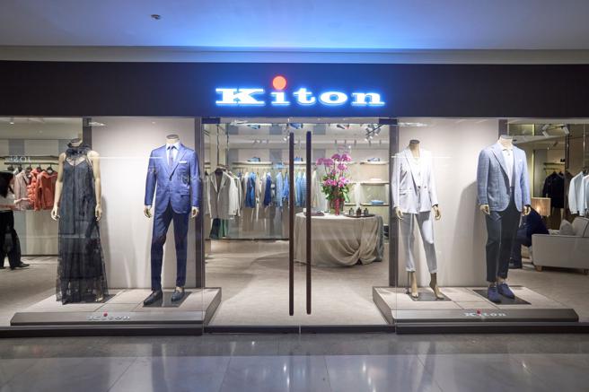 为深耕台湾市场，Kiton在台北晶华酒店再增设一家据点。（Kiton提供）