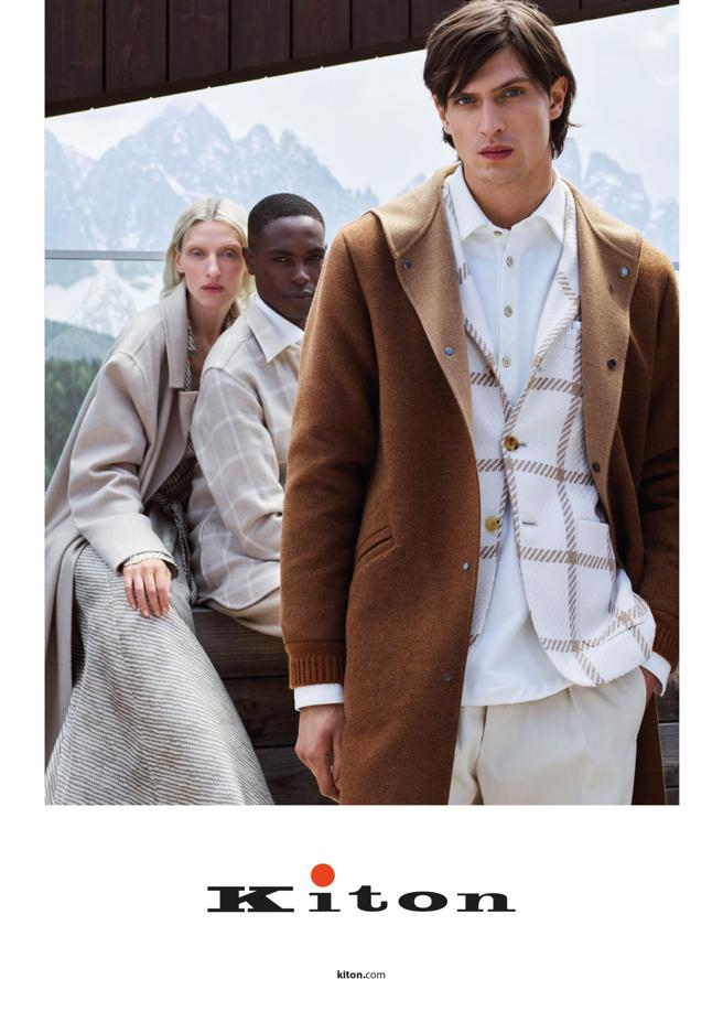 Kiton对布料和剪裁十分讲究，打造充满低调奢华的男装。（Kiton提供）