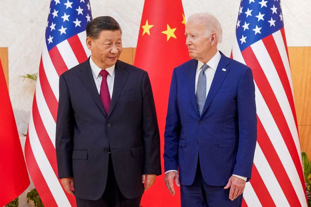 2022年峇里岛G20峰会上，中国领导人习近平与美国总统拜登会面。（资料照／路透）(photo:ChinaTimes)