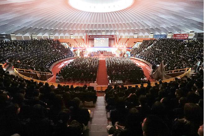 輔仁大學開學典禮「體壇新星」齊聚輔大 昂！培養企業最愛大學生(圖片來源：輔仁大學)