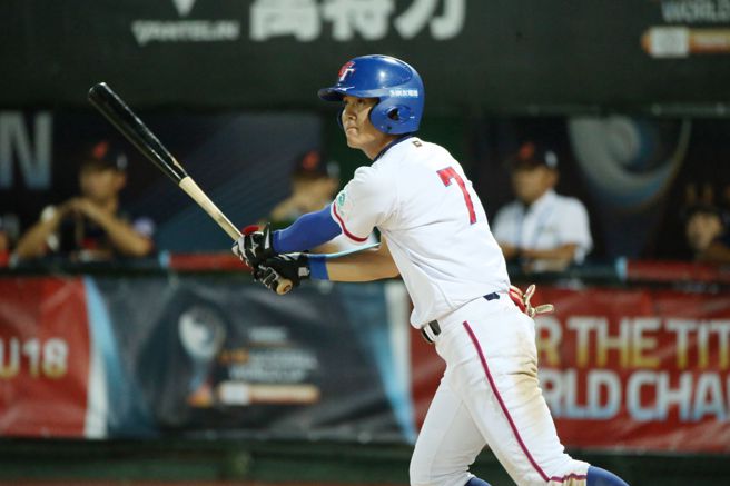 U18中华队邱鑫。（杜宜谙摄）