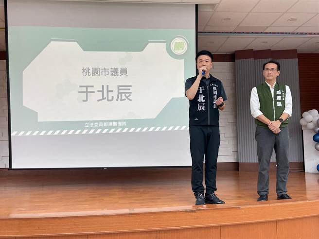 无党议员于北辰出席声援。（蔡依珍摄）