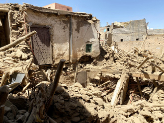 摩洛哥強震》罹難增至2012人 全國哀悼3日