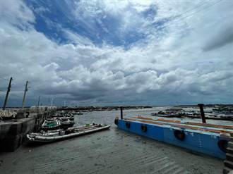 台西各漁港一遇颱風就海水倒灌 公所盼加強近海航道清淤