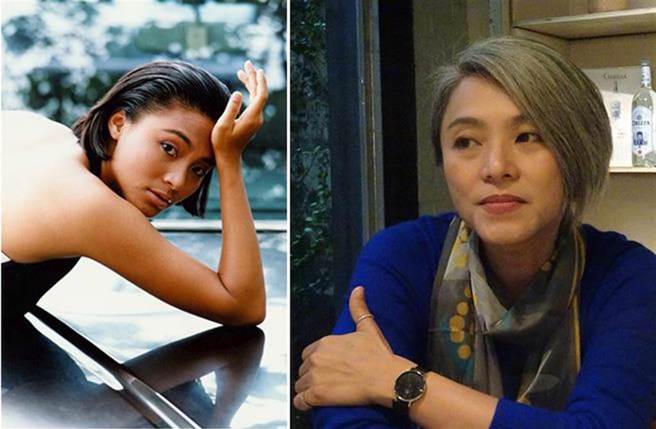 当年国片一线女主角的萧红梅嫁给香港富商后淡出，多年未见，竟以全头白髮造型示人，原来她30岁后头髮就已全白。（图／中时资料照、倪有纯摄）