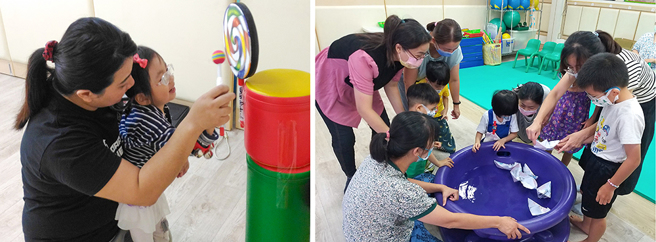 「以功代金」主要捐助对象为政府登记立案的社福团体，图为以支持儿童早期疗育为主的财团法人天主教白永恩神父社会福利基金会。(图片提供/财团法人天主教白永恩神父社会福利基金会)
