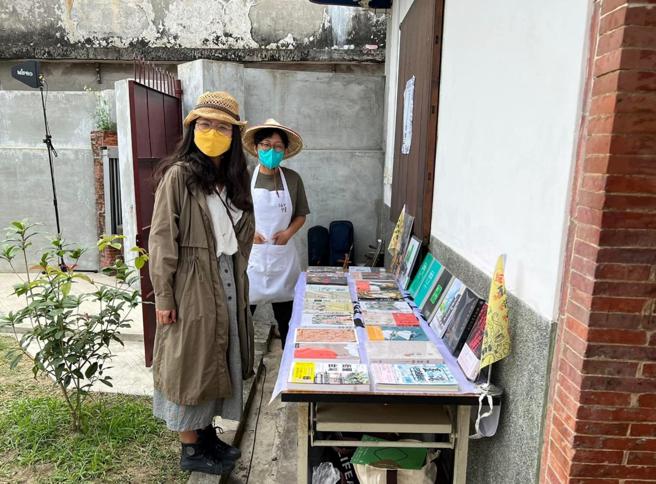 「柚合学书」经常举办书摊市集，10月份也将于百年古蹟「邱添贵派下伙房」举行小型书市集。（翻摄自「柚仔林合和学堂书店」脸书粉专）