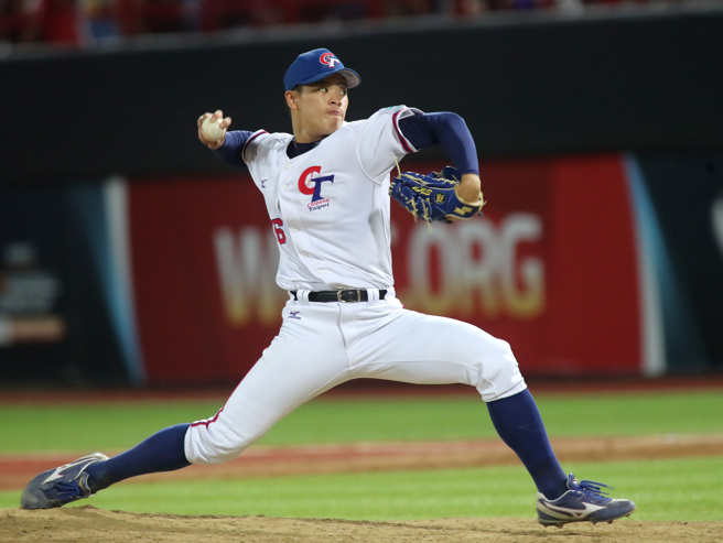 U18中华队孙易磊。（郑任南摄）