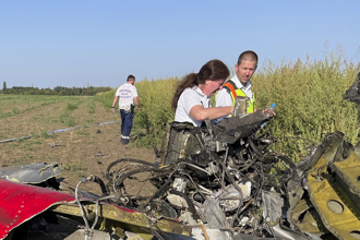 影》匈牙利航展墜機釀2死4傷 小飛機「從天降」爆炸