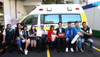 代表受贈360萬高頂救護車 蔣萬安：台北有你真好！