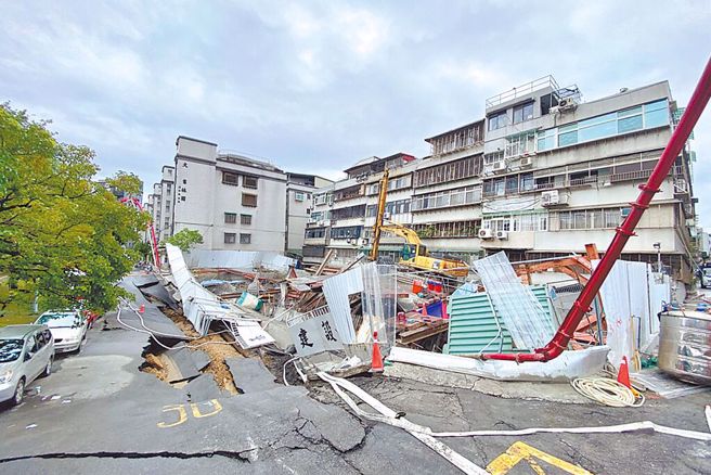 基泰建案坍塌有「门神」？廉政署：台北市政风处调查中。（图／台北市摄影记者联谊会提供）