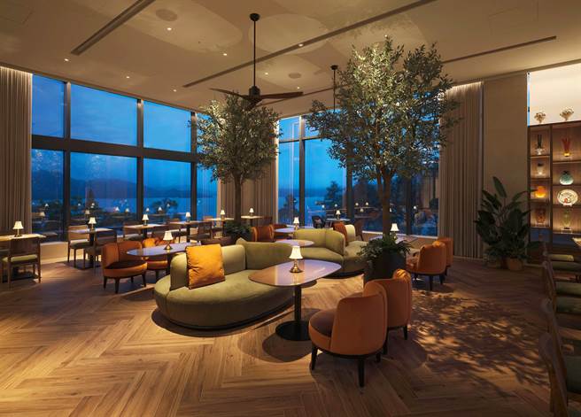 雲品改裝升級了雲品溫泉酒店的設施並設置行政酒廊「雲水」，在疫後首個國人能出國旅行的暑假逆勢突圍。（雲品提供）