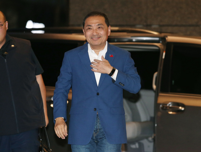 国民党总统参选人侯友宜的支持度大增加5.3个百分点，被认为跟抛巴氏量表议题成功有关。（中时资料照／姚志平摄）