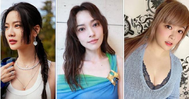 女星曾之乔（左起）、姚以缇、张芯瑜都曾是运动好手，但最后都转入了演艺圈发展。（图／取自曾之乔、姚以缇脸书、张芯瑜IG）