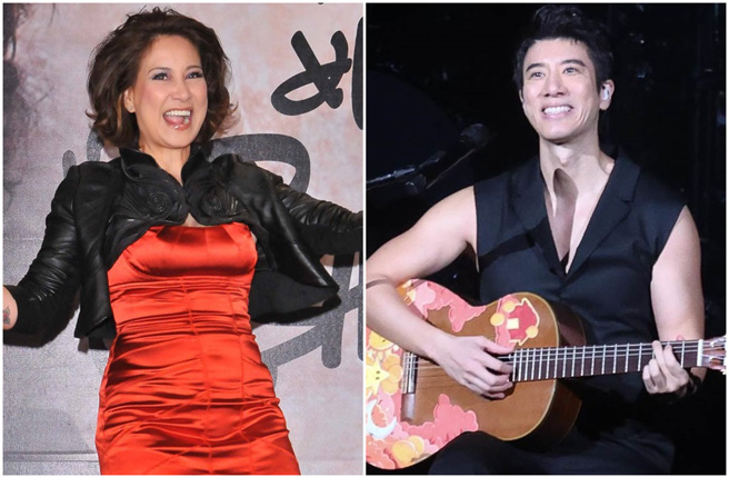 甄妮不滿王力宏開唱時的發言。（圖／中時資料照片）