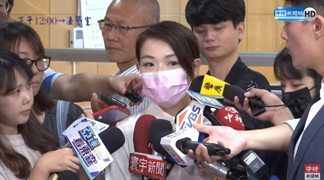 新竹市长高虹安。（撷取自中时新闻网）