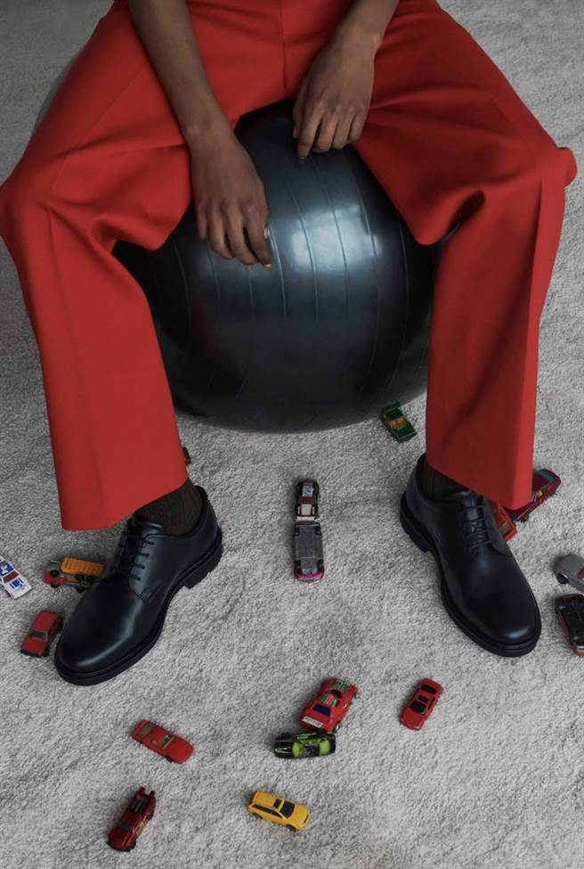 ECCO男性经典德比鞋METROPOLE LONDON，6680元。（ECCO提供／朱世凯台北传真）