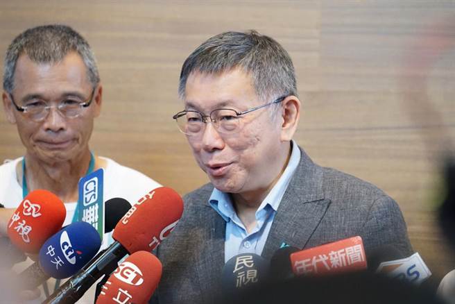 民眾党总统参选人柯文哲。（本报资料照片）