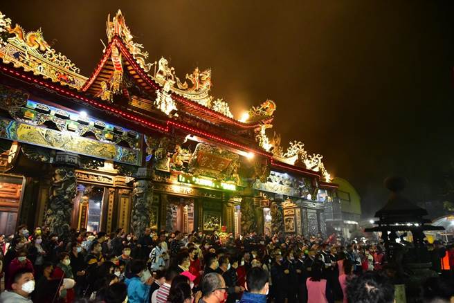 南投名间乡受天宫是当地知名的信仰中心。参山处提供