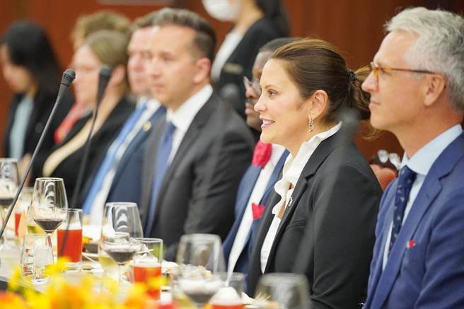 美國密西根州長魏美桂。（外交部提供）