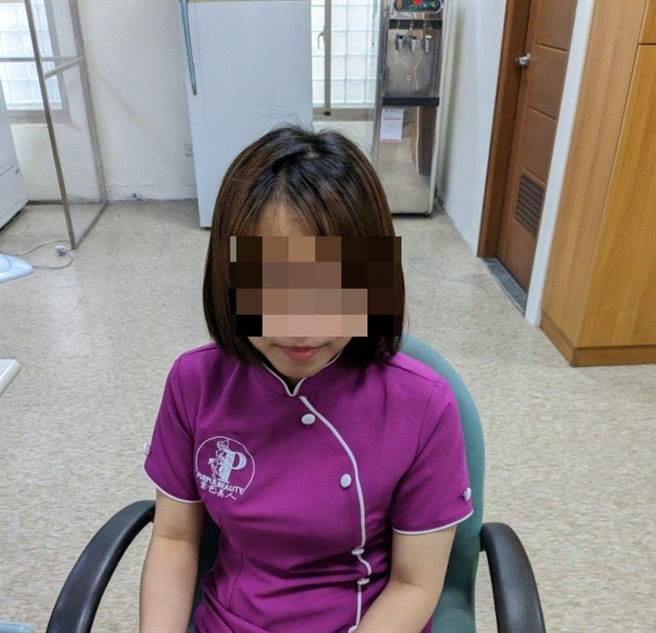 29岁的失联移工阿娇，冒用姊姊居留证在越式按摩洗头店工作。（宜兰县专勤队提供／吴佩蓉宜兰传真）