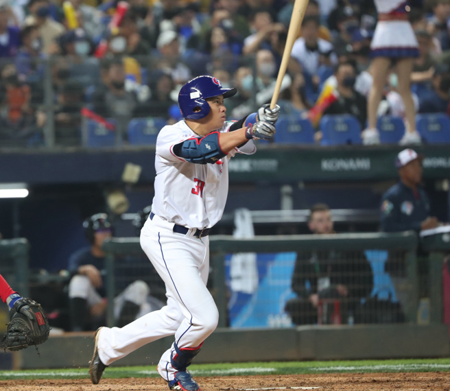 中华队好手吴念庭。（资料照，郑任南摄）