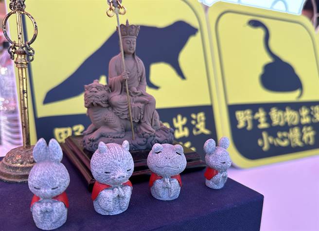 野生动物常遭路杀，台东池上今天举办野生动物祭。（蔡旻妤摄）