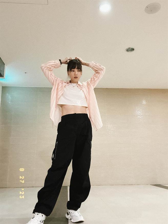 严立婷曝光身材纤细又结实的关键。（品牌提供）