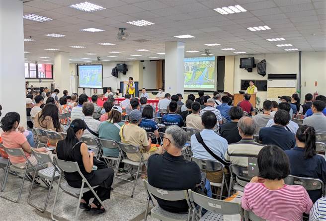 新北地政局日前举办公听会，听取民眾有关新店十四张开发案意见（新北地政局提供）