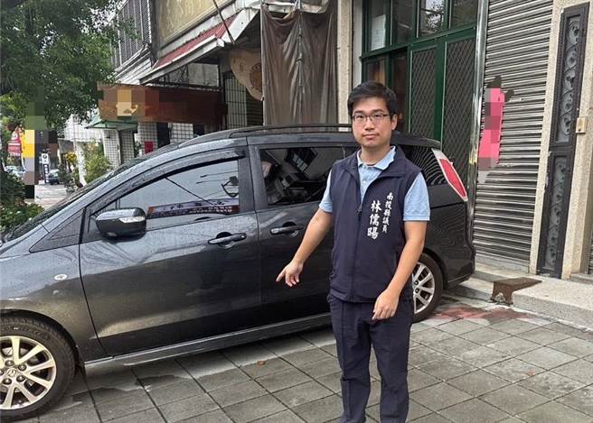 南投县议员林儒旸建议，警方应该在检举热区加强宣导，才能减少违规，保障行人路权。（南投县议员林儒旸提供／杨静茹南投传真）