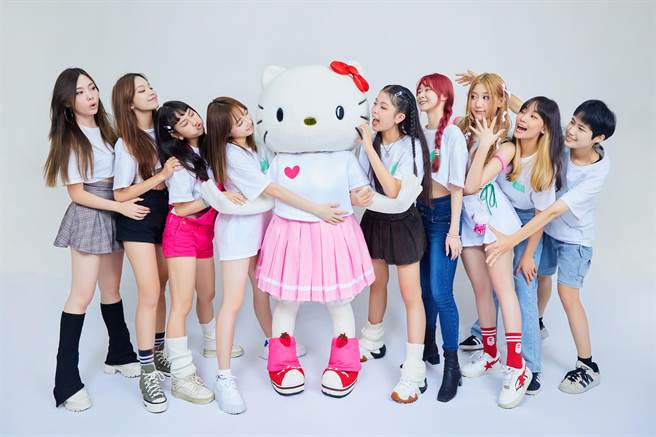 薄荷水晶日前梦幻合体日本三丽鸥经典代表人物Hello Kitty。（华研国际提供）
